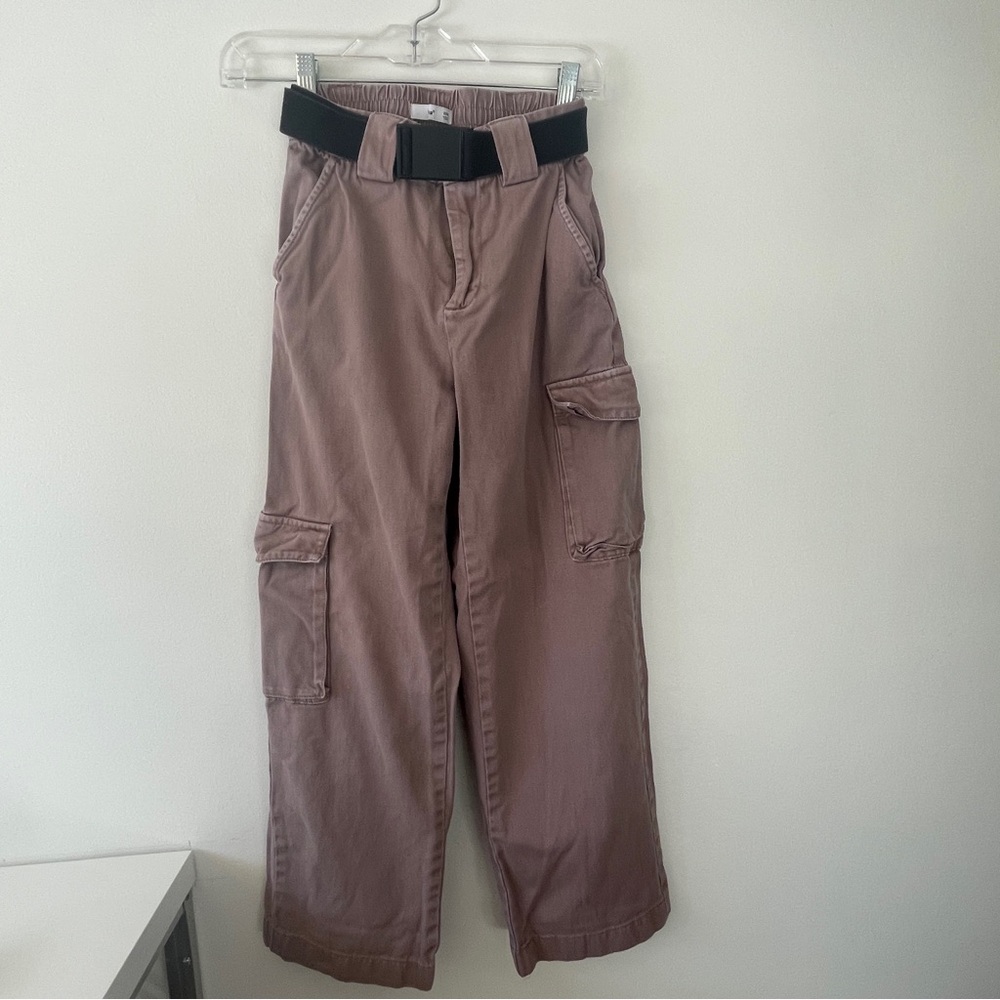 Aritzia TNA cargo pants with belt sz 2XS